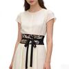 Flower Pattern Hanfu Cummerbund Crane Phoenix Flower Corset Belt Dress Girdle  Hanfu Costume