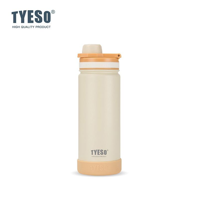 TYESO Stainless Steel Vacuum Flask 420/600/750ml Sport Thermos Bottle for Kids Insulated Water Bottle Keep Hot & Cold Travel Mug