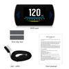 P12 OBD2 Head Up Display Smart Digital Meter Car Speedometer Tacho RPM Turbo Boost Pressure Water Temp Oil Temp EXT Volt Meter