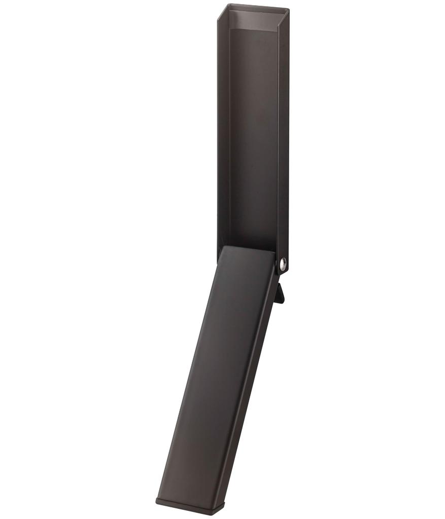 Yamazaki Magnetic Folding Door x x Easy Installation for Product Number 2487 Stopper, Black, Approx. W4.5 D9.5 H28cm, Smart, Entrances,