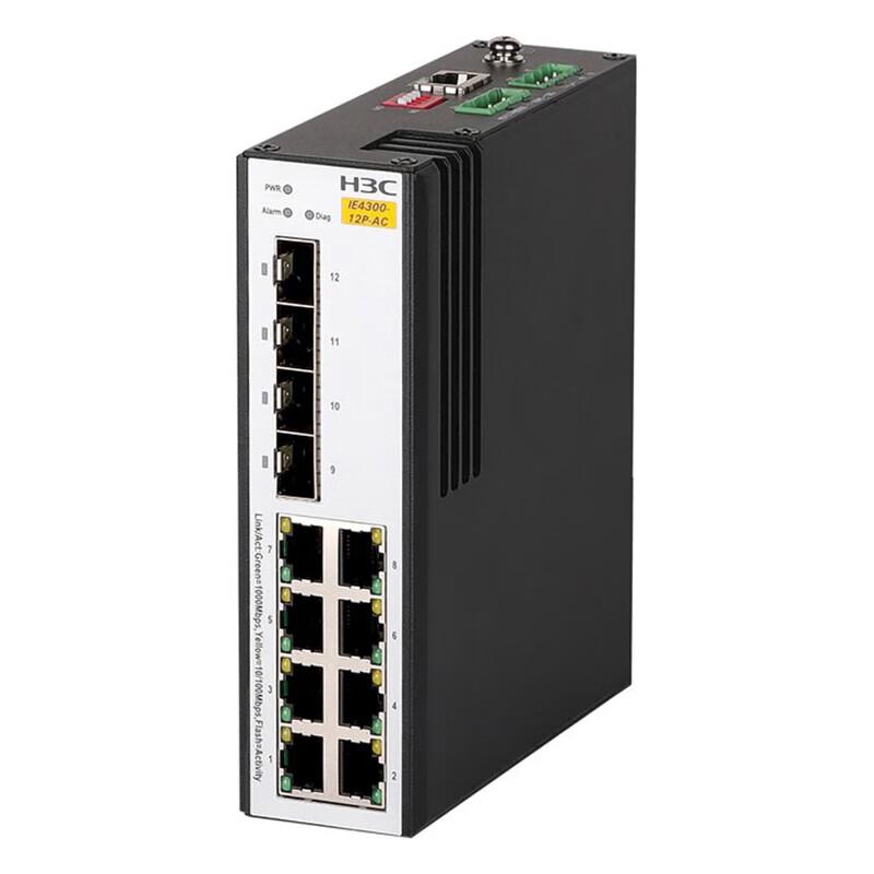 

H3C IE4300-12P-AC Industrial Network Switch