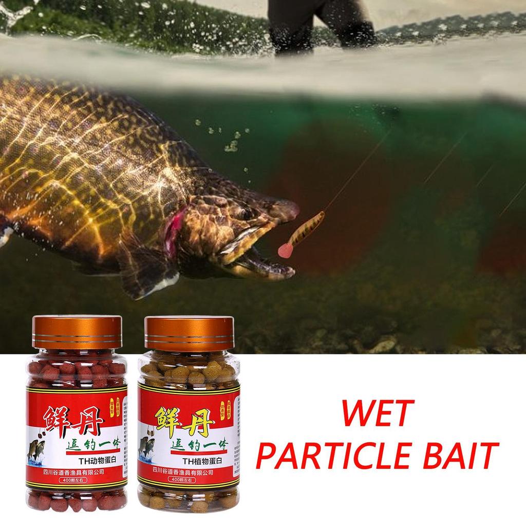 Esca Concentrata per Pesca a Pellet Esca Concentrata per Pesci Lure Freschi Umidi Esca Generica Odorosa per Pesca in Acqua Dolce Trota Persico Carpa Accessorio per la Pesca