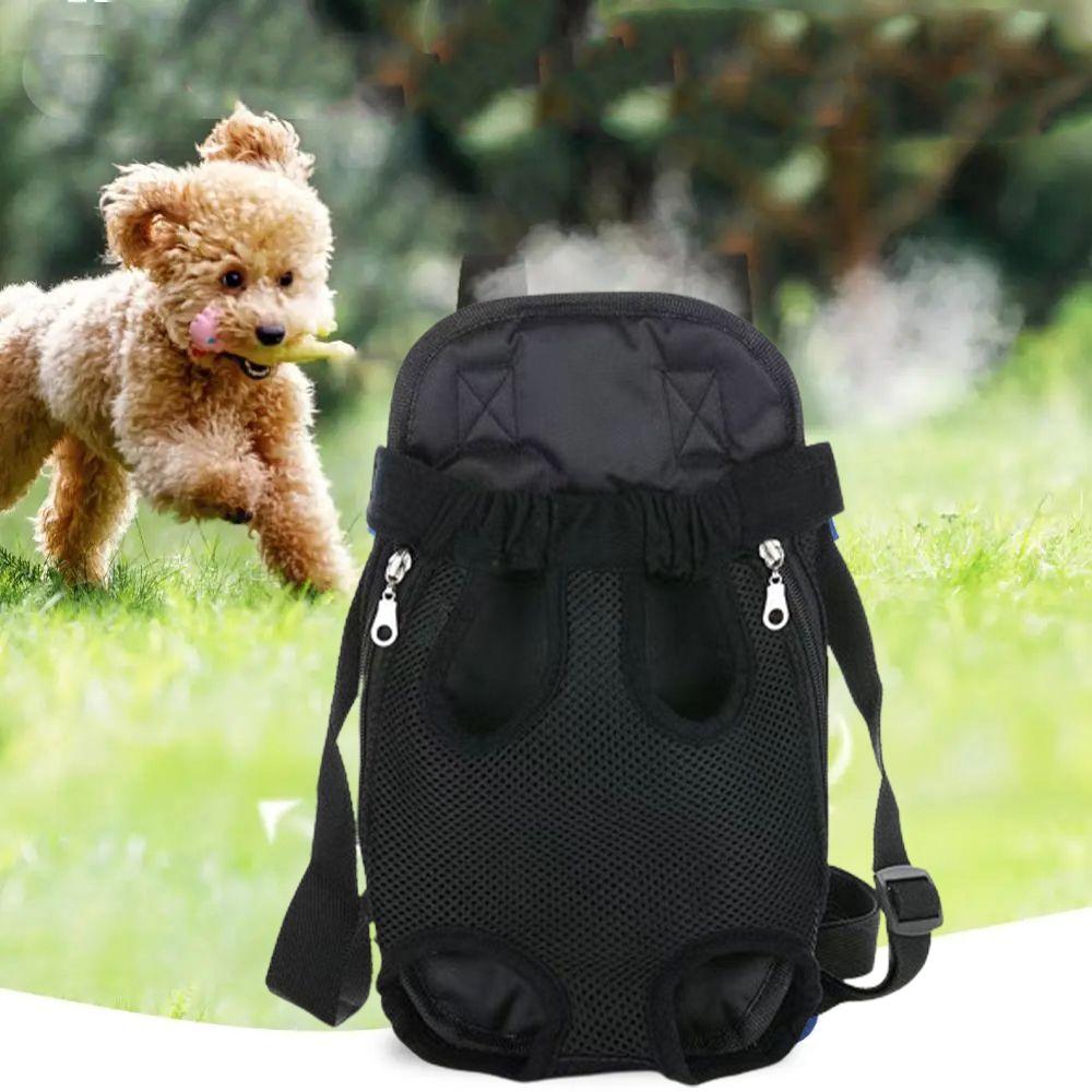 

1 шт. рюкзак для путешествий на открытом воздухе для маленьких кошек и собак, рюкзак для домашних животных, портативная дышащая сумка для домашних животных, сумка для транспортировки домашних животных, сумка на грудь для домашних животных чёрный