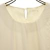 MIIA No sleeve Ruffled sleeves shirt 160 Off-white Kid's Used