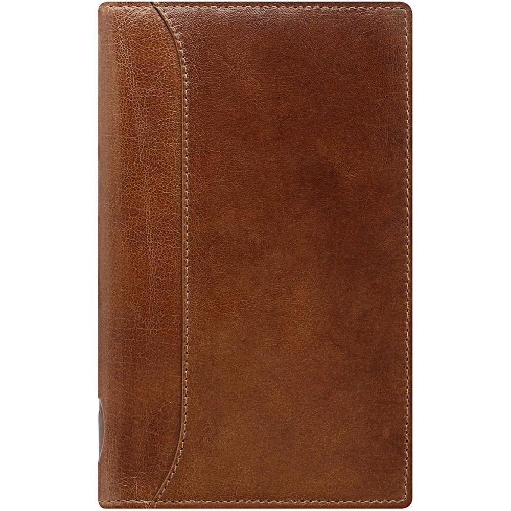 Filofax Philofax Система Блокнот Lockwood Маленький Тонкий Коньяк 17 026051 Обычный Импортный Маленький Тонкий Коньяк
