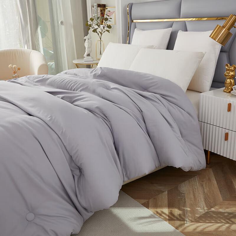 Hengyuanxiang Light Grey Soft Touch Double Duvet