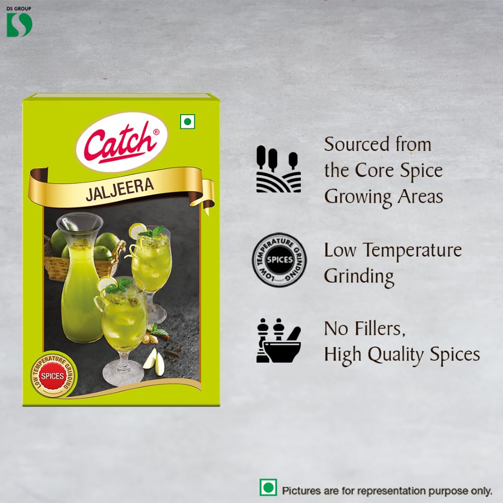 Catch Jal Jeera Masala Powder 100 g Refreshing Tangy Drink Mix For Beverages Curries And Gravies Vegetarian Spice Blend