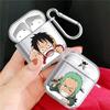 Clear Earphone Cases Cover Case For Airpods Pro3 4 Pro 1 2 3 Pro2 Ones P-Pieces Luffy Zoro