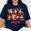 New Summer BTS Arirang World Tour Graphic Unisex Shirt Children Size Hot Kpop Men's Women's Fashion Tshirt Family Matching
