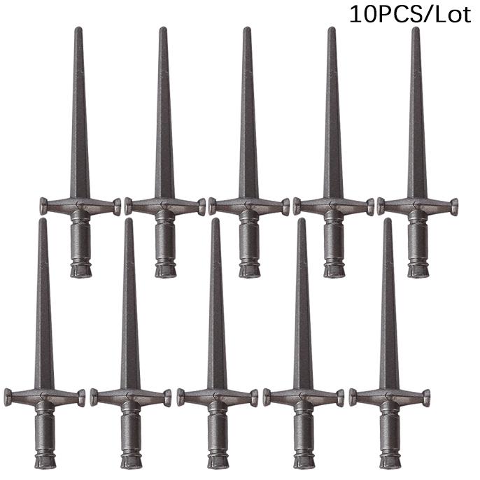 MOC Medieval Knights Helmets Building Blocks Kit Soldiers Army Accessories Bricks Toys Boys Gift