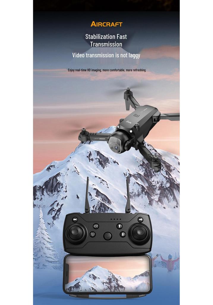 Drone Pieghevole H20 Senza Spazzole con Fotocamera HD e Occhiali VR Radiocomando