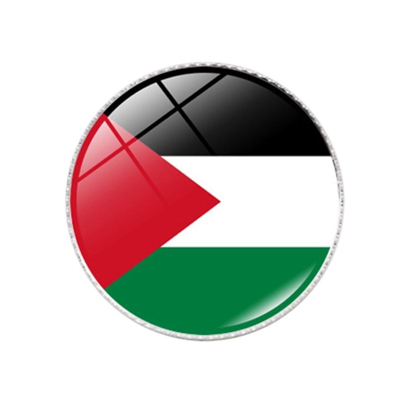 Colorful Metal Flag Pins Stylish National Flags Badges Portable Shirt Lapel Pins Fashionable Brooches Accesssory