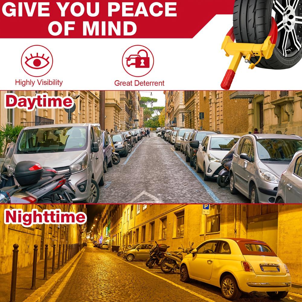 Heavy-Duty Steel Car Tire Lock Anti-Theft Security Device Enhanced Vehicle Protection
