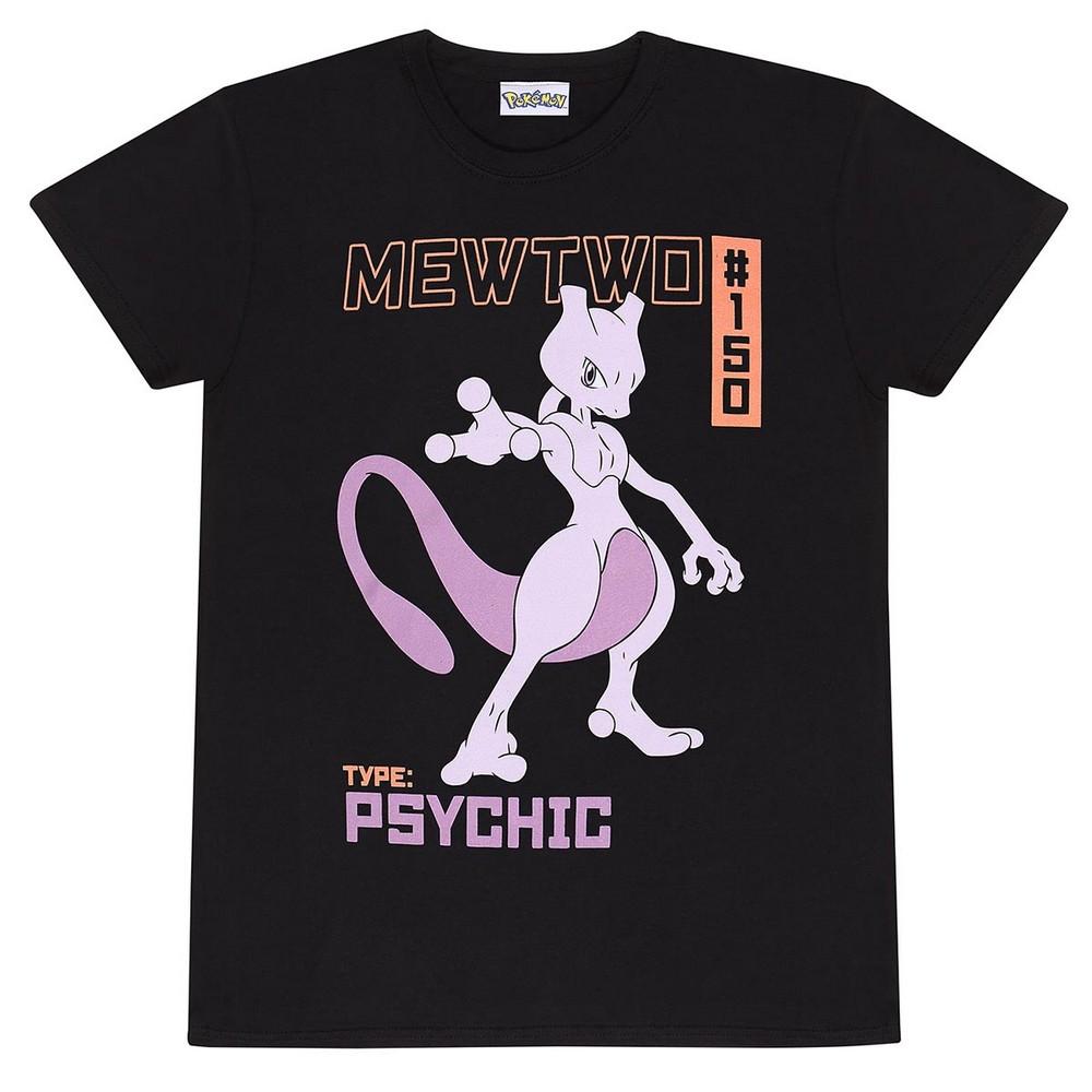 POKEMON Unisex Adult Mewtwo T-Shirt