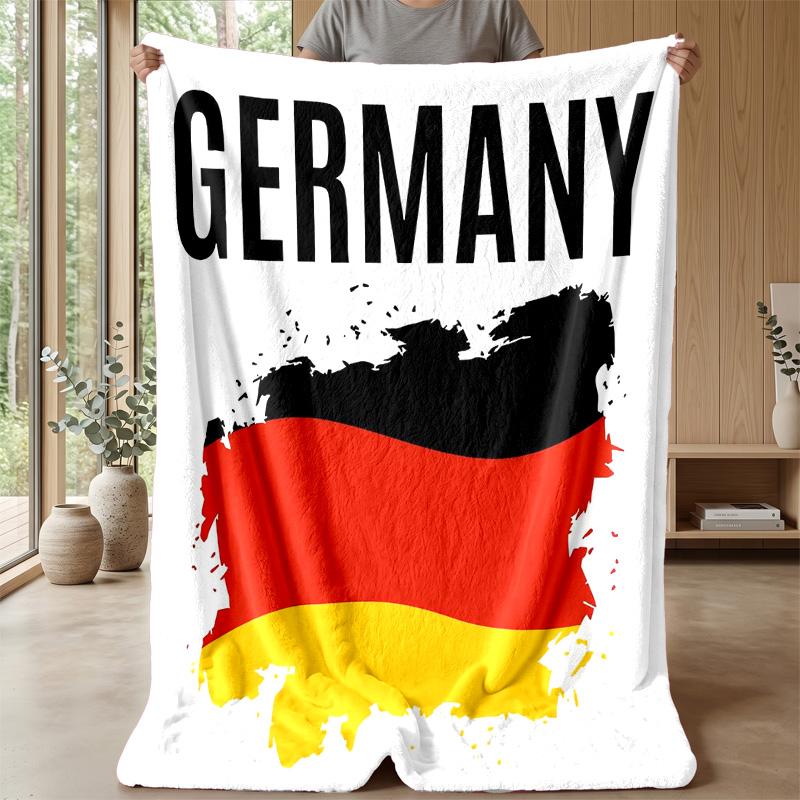 Germany national football team Theme blanket Soft Flannel Blanket Plush Throw Blanket Cozy Sofa Bed Blanket for Home Decor