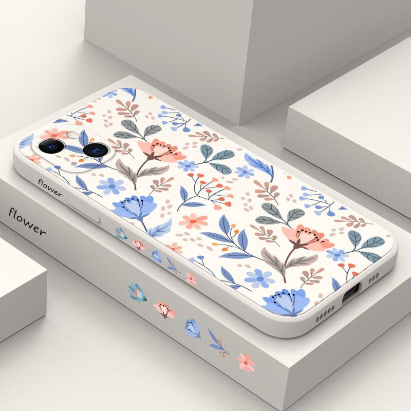 Romantic Garden Phone Case For iPhone 17 17 Air 16 15 14 13 12 11 Pro Max Mini X XR XS MAX Cover