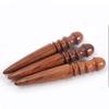 1PCS Multifunktions Runde Sandelholz Stick DIY Leder Werkzeuge Leathercraft Rand Trimmer Polieren Werkzeug Fräsen Leder