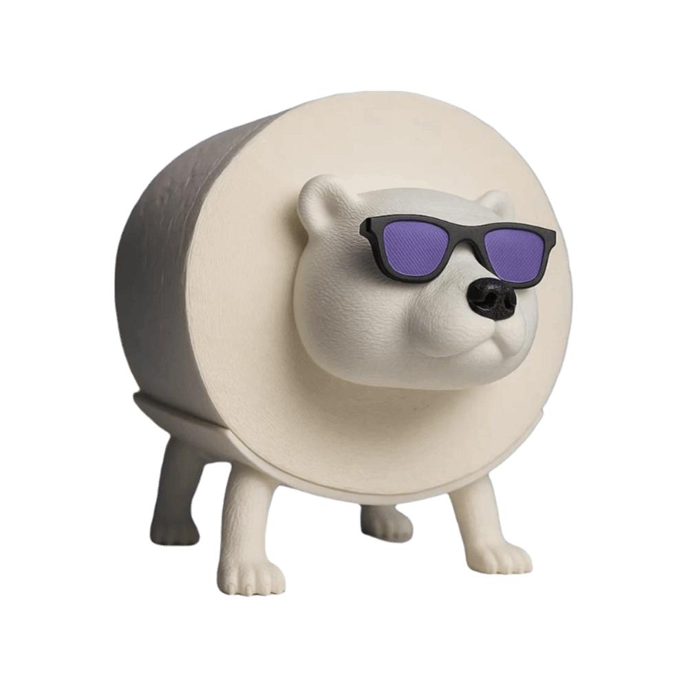 Free Standing Toilet Tissue Rack Frog Dog Bear Toilet Roll Holder Kitchen Tissue Dispenser  Home