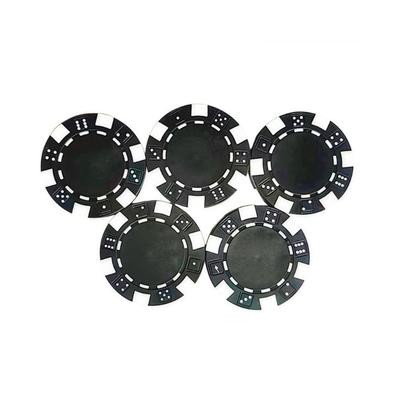 25Pcs Plastic Casinos Poker Chip Roulettes Game Bingo Chip 11.50g Teaching Coin Counting Counters Poker Chip Enduring