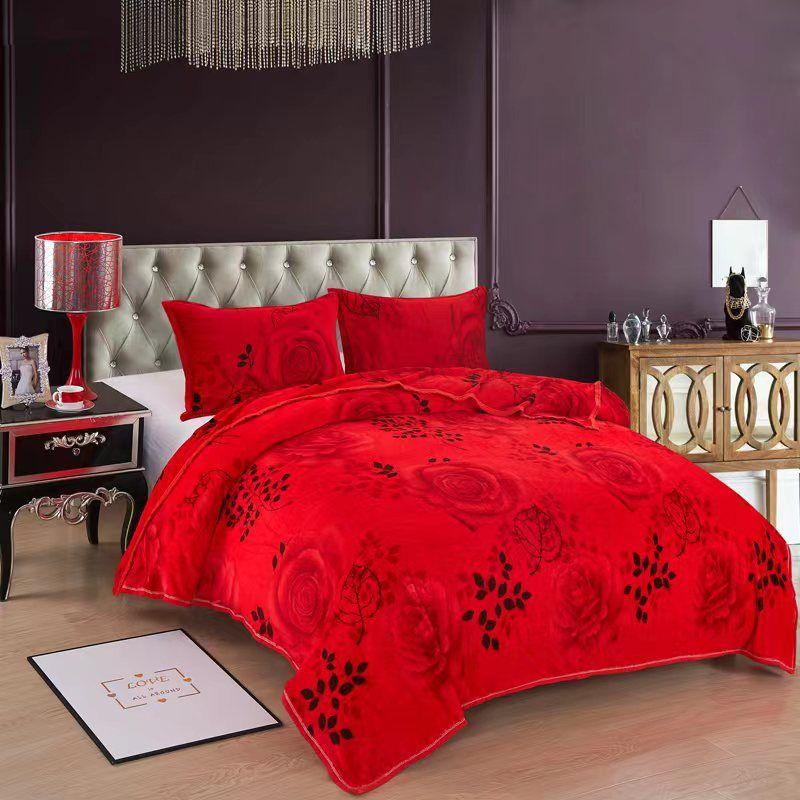 

Утолщенное коралловое флисовое теплое плюшевое одеяло фланелевая простыня цельная зимняя односпальная двухсторонняя флисовая нескользящая наволочка одеяло 200X230cm