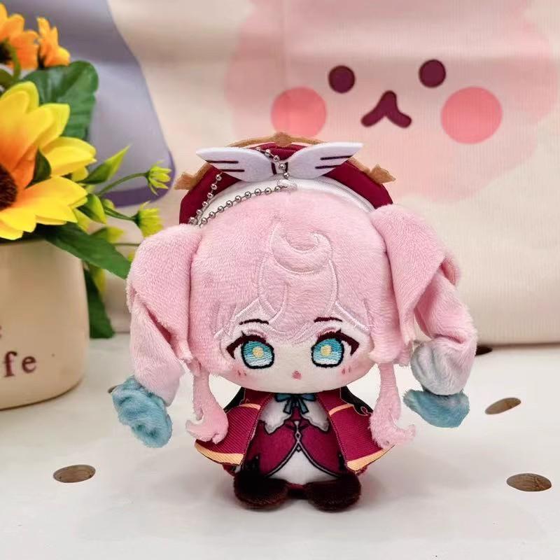 10cm Nieuwe Mini Anime Honkai: Star Rail Knuffelpop Phainon Anaxa Hyacinthia Mydei Knuffeldier Sleutelhanger Kleine Hanger Poppen 10CM