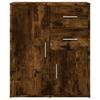 Sideboards 2 Pcs Smoked Oak 60 X 31 X 70 Cm Particleboard