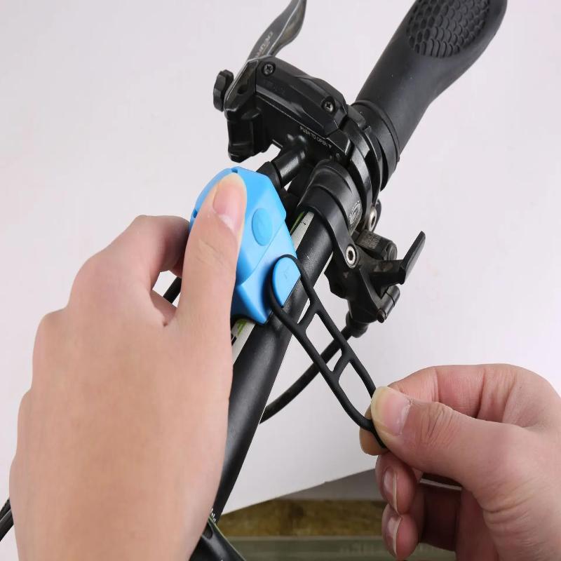 Bike Electronic Loud Horn 130 Db Warning Safety Electric Bell Police Siren Bicycle Handlebar Alarm Ring Bell Cycling Accessories