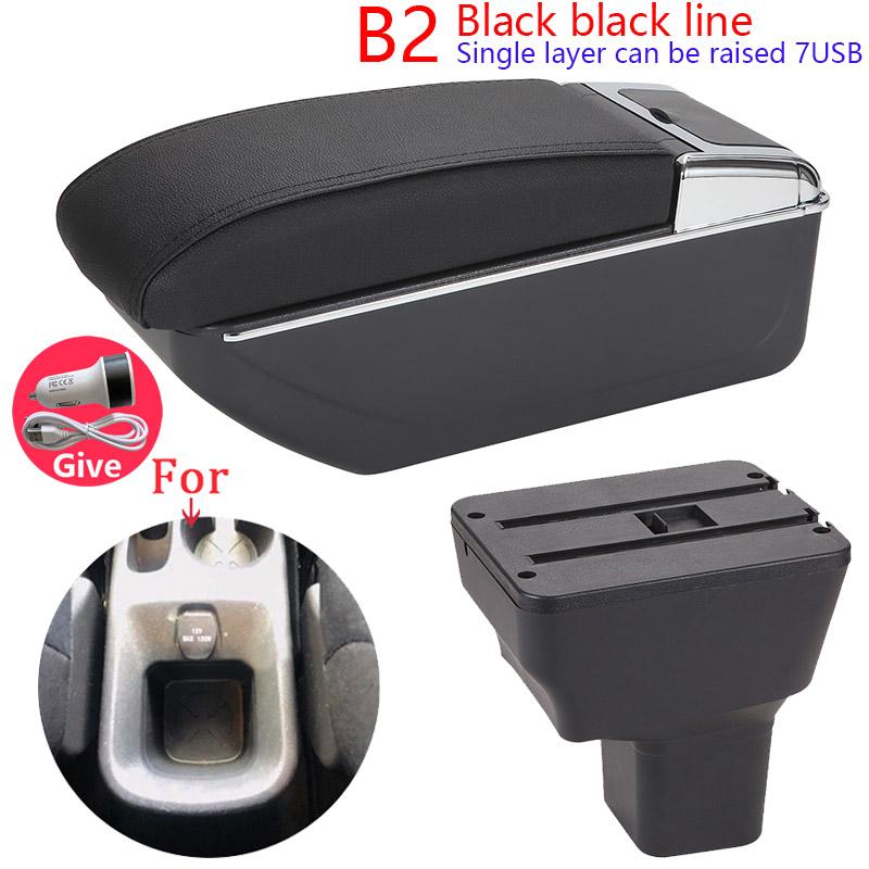 For Nissan Kicks Armrest box Car Storage box Interior Details Special Retrofit parts Center Car Accessories Arm 2016-2025