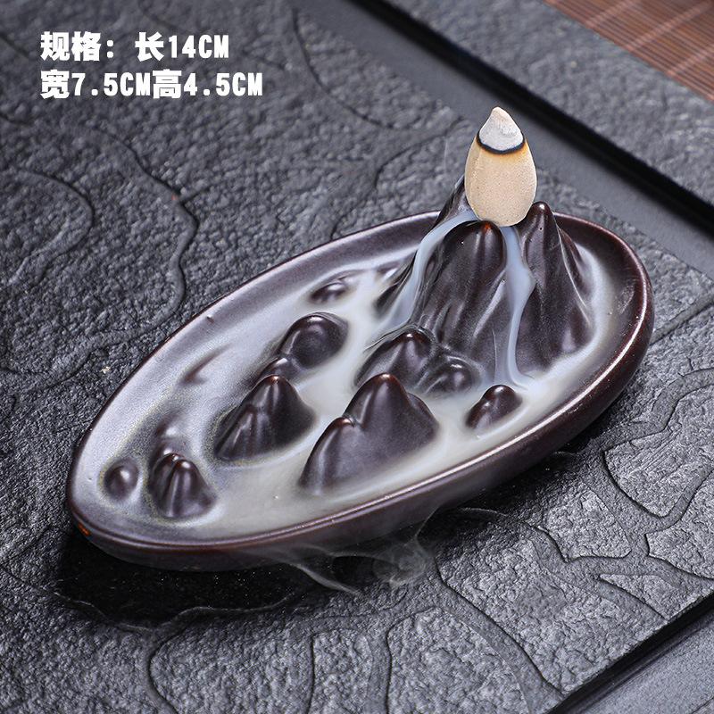 Creative Design Home Decor Ceramic Crafts Niche Special Zen Style Sandalwood Decorative Objects Crafts Gifts
