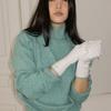 ANDNEEDS Combi cashmere gloves (ivory)