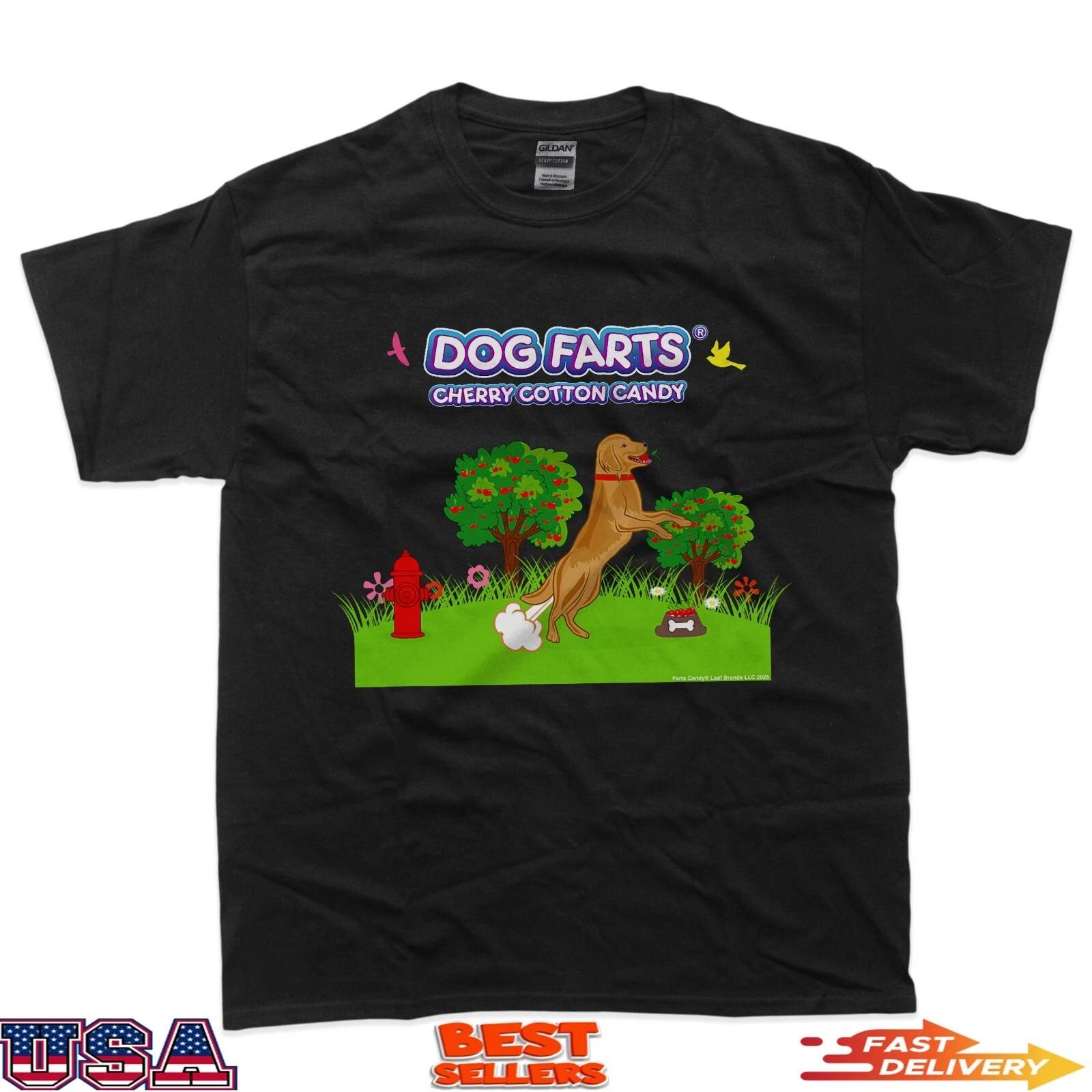 

Farts Candy Bag Of Dog Farts Packaging Art Cotton Candy T-Shirt 3XL