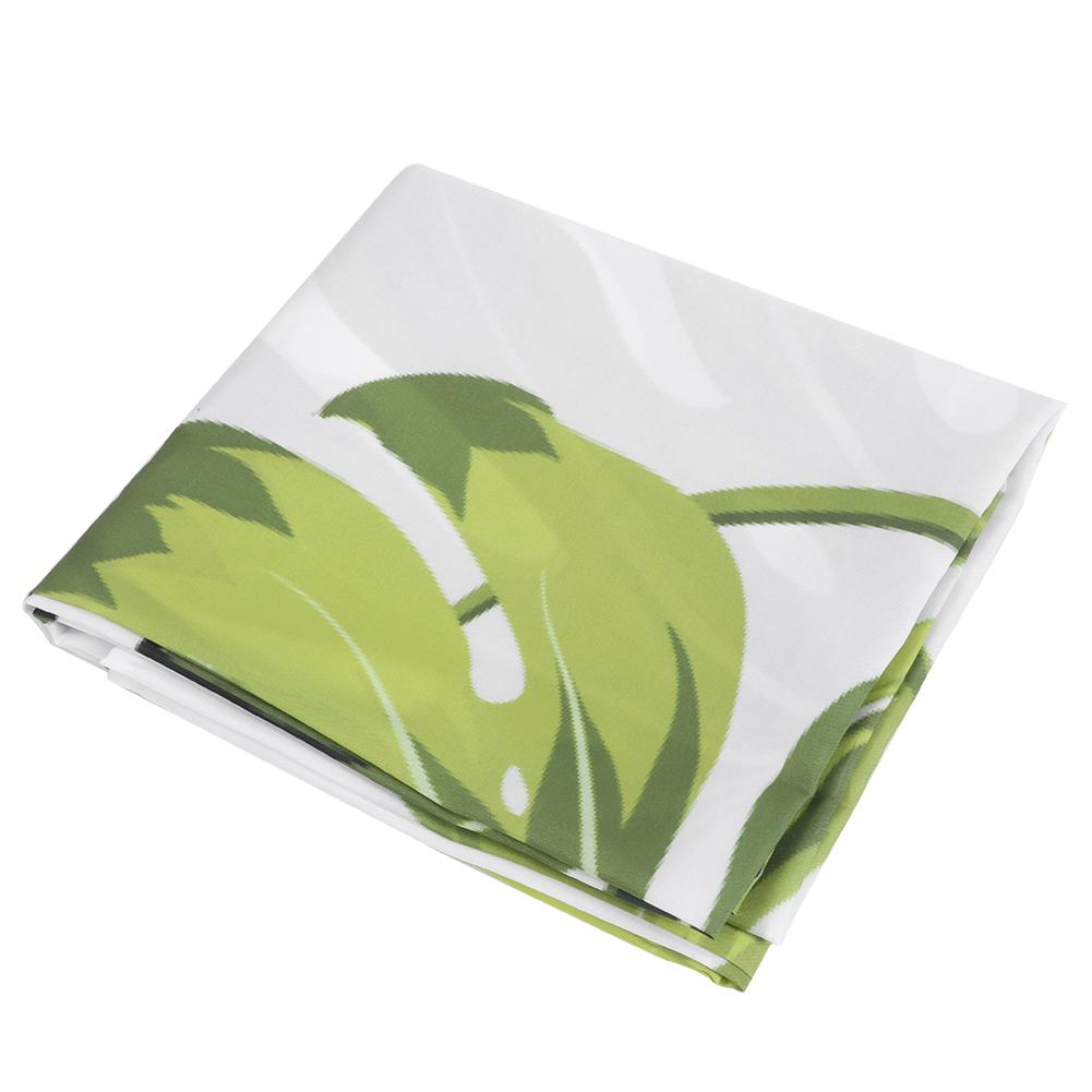 Household Punch Free Water Proof Mildew Proof Bath Shower Curtain Decoration Bathroom