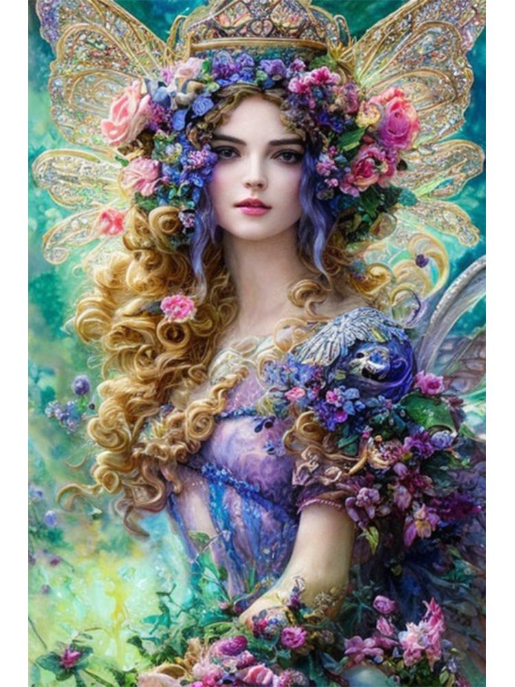 

5D DIY Алмазная картина Портрет красивой женщины Полный квадратный круглый алмазный мозаичный цветок Стразы Картины Домашнее украшение Full Round 60x120CM