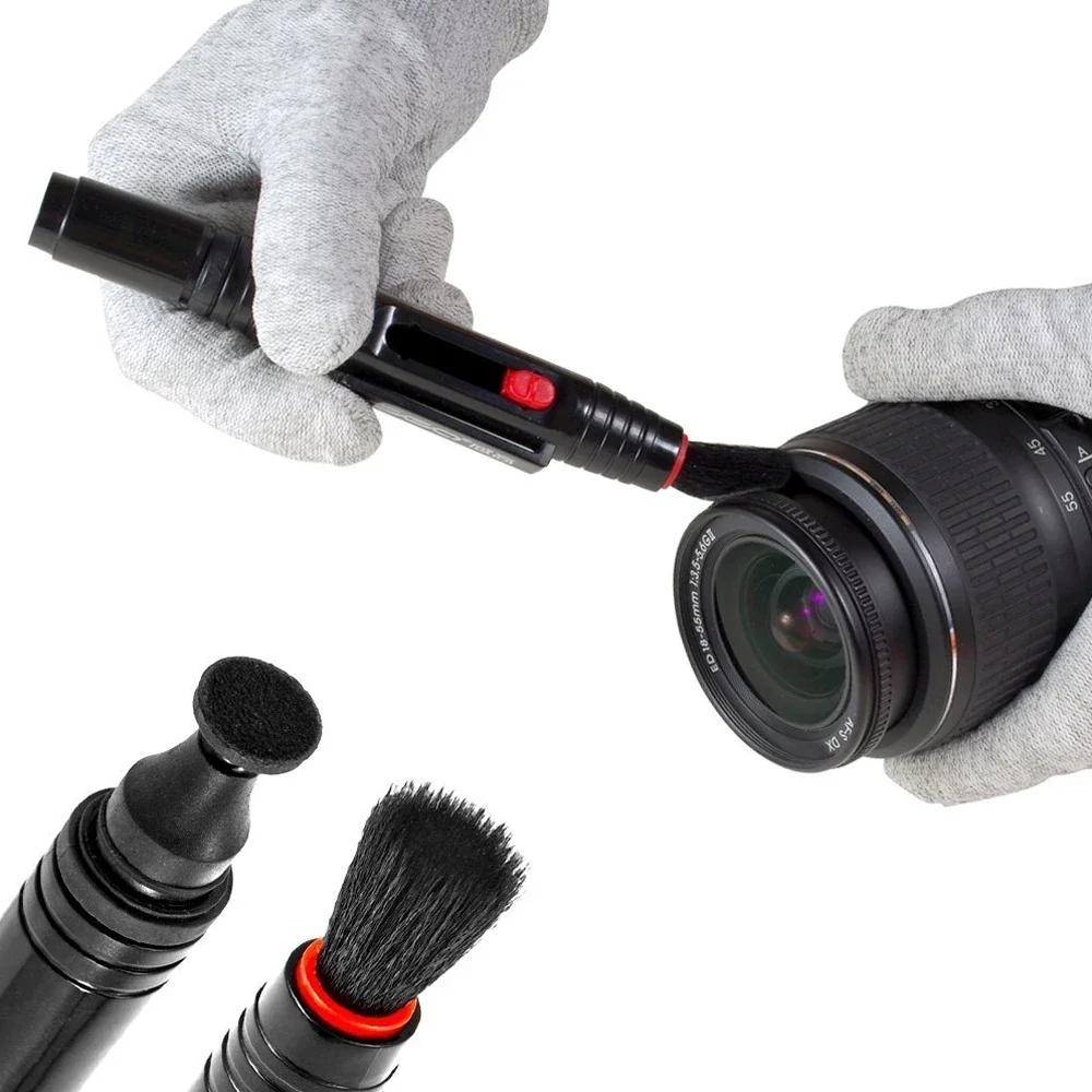 Camera Dust Cleaner Kit DSLR Lens Digital Camera Sensor Cleaning Brush for Sony Fujifilm Nikon Canon SLR DV Cameras Clean Set
