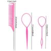 Barber Hairdressing Comb Multifunctional Hair Detangling Comb Hair Care Tool Set Haircutting Accessories