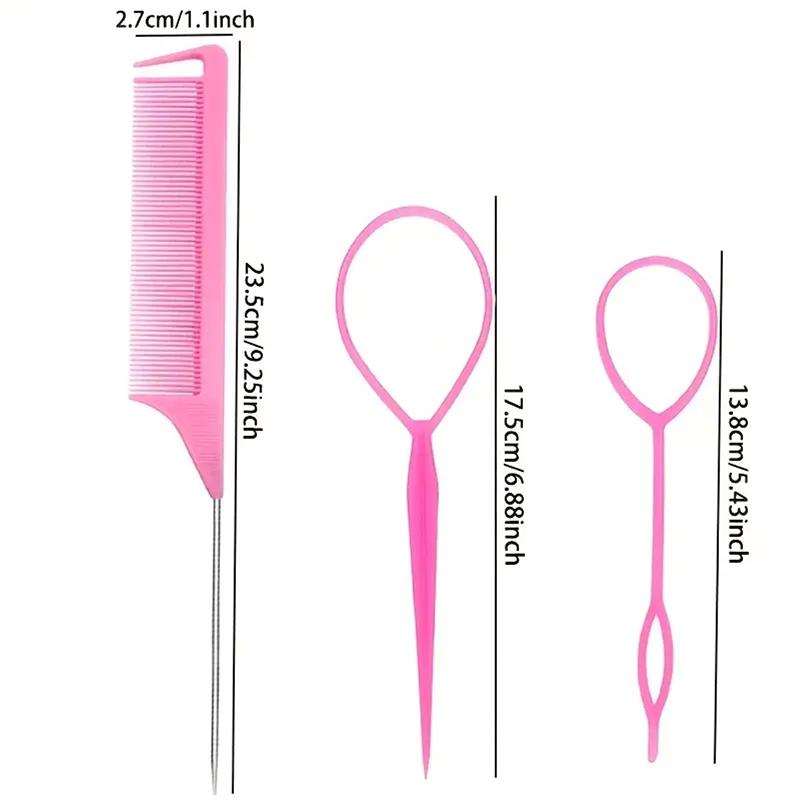 Barber Hairdressing Comb Multifunctional Hair Detangling Comb Hair Care Tool Set Haircutting Accessories