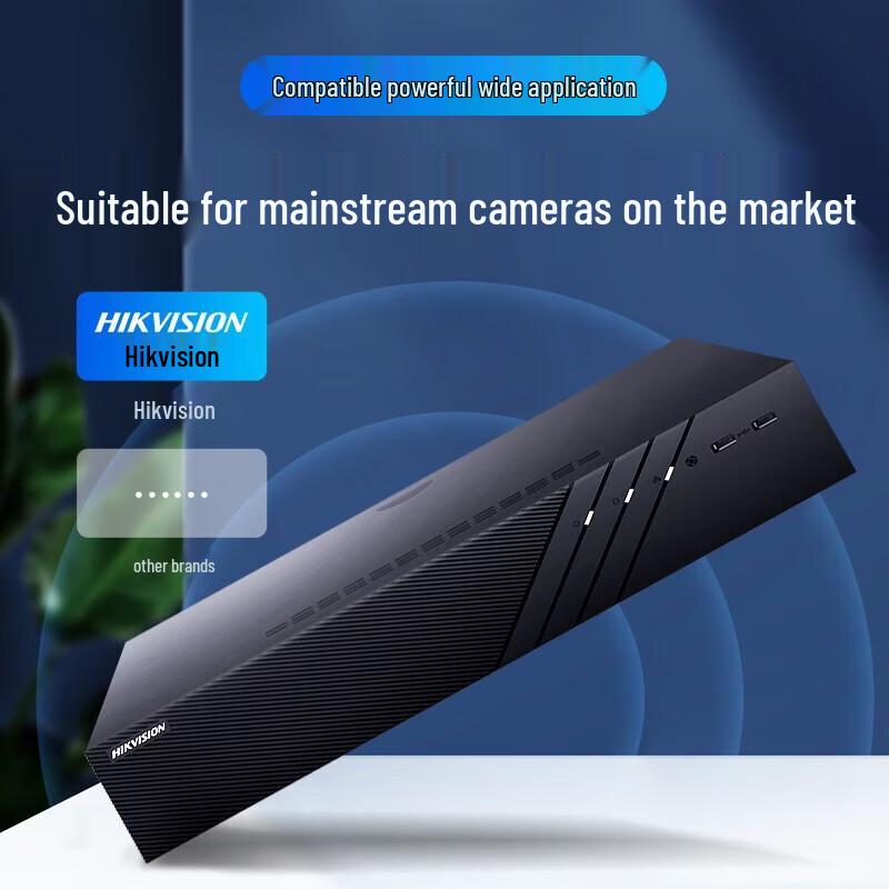 Hikvision 64-Channel 8-Bay Network Video Recorder with 3x 6TB HDDs CN plug (adapter included)