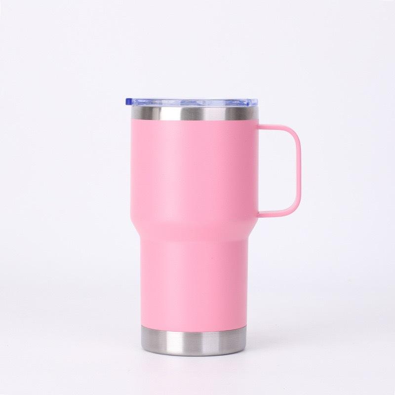 Multi-color Multi-Capacity Stainless Steel Vacuum Insulated Car Cups Leak-Proof Custom Logo Printing Available for Presents Home