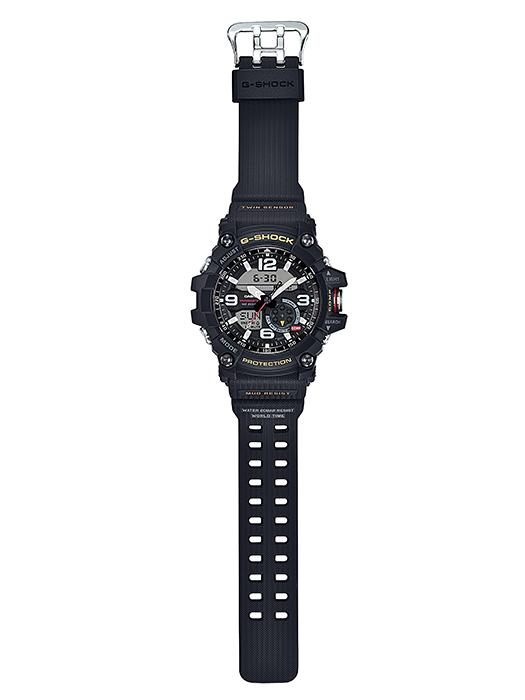 Casio Men's Stainless Steel 200M Water Resistant Digital Shock Resistant Quartz Watch GG-1000-1A
