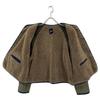 45R 7101070 Khaki Cotton Tweet X Boa Annie Bolero Jacket 2 khakiUsed