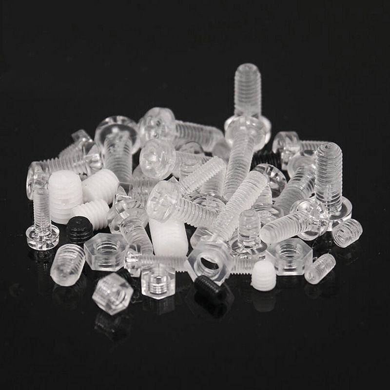 Transparent PC Acrylic Screws for Toys, Fish Tanks, and Hamster Cages with Free Shipping