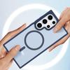Matte Simple Solid Color Suitable Magnetic Phone Case For Samsung Galaxy S21 S22 S23 S24 Ultra Plus Wireless Charge Phone Covers