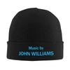 Music by John Williams Warm Knitted Cap Winter Knit Bonnet Hat Skullies Beanies Hip Hop Caps for Unisex