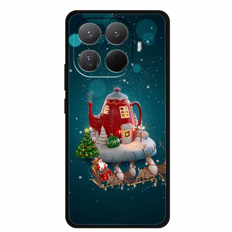 Christmas Phone Cases for Xiaomi 15T Pro 5G Case Protector TPU Silicone Soft Bumper Christmas Tree for Mi 15T Pro 5G Cover Coque