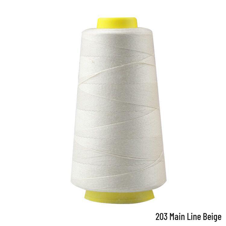 Black and White Thick Denim Sewing Thread Roll for Machine and Hand Sewing