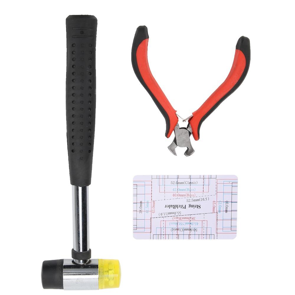 Metal+Plastic Guitar Repair Tool Set Multi-color Fret Dressing Tool Kit For Guitar