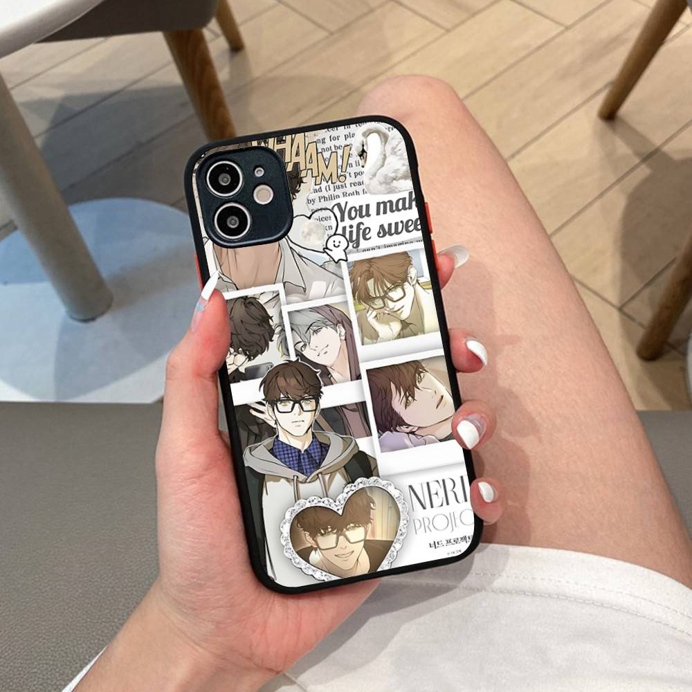 Nerd Project Bl Anime Matte Silicone Phone Cases For IPhone 16 13 15 12 11 Pro Max Plus For IPhone 14 15 Pro