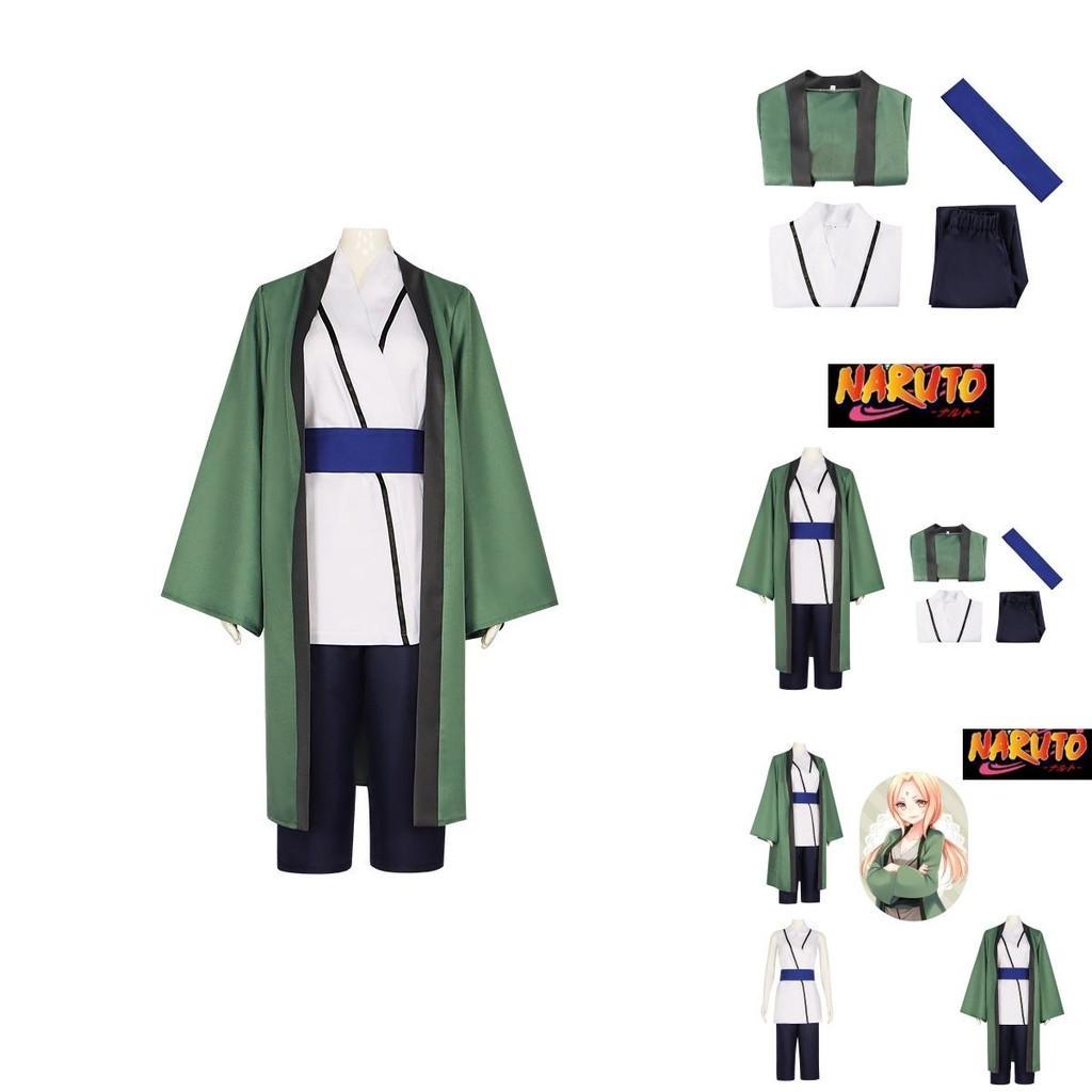 Ninja Tsunade Cosplay Costume For Halloween And Anime Fans In Stock