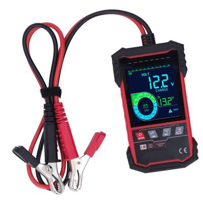 Car Battery Tester 12V 24V 100?1999 CCA Load Automotive Alternator Testing Analyzer for Truck