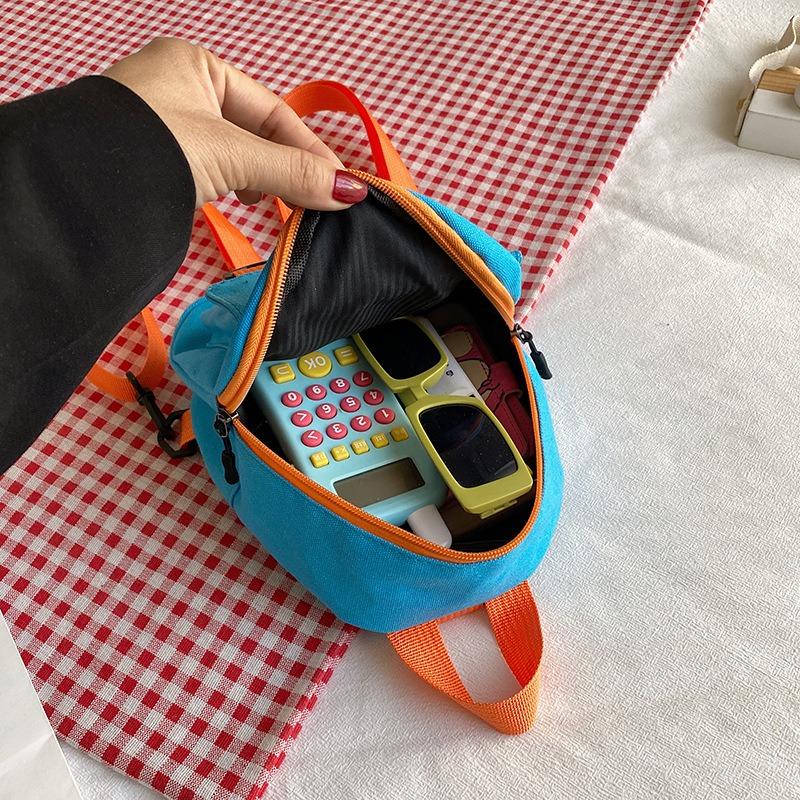 Small bag women's bag, new trendy fashion schoolbag casual versatile backpack niche mini backpack